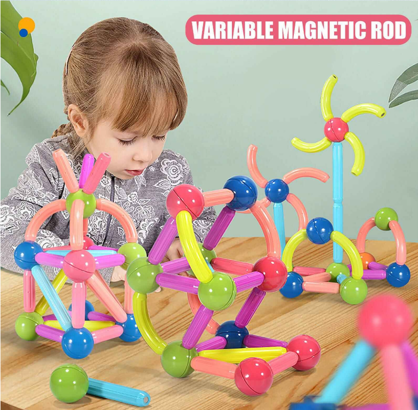 Jeu de construction magnétique